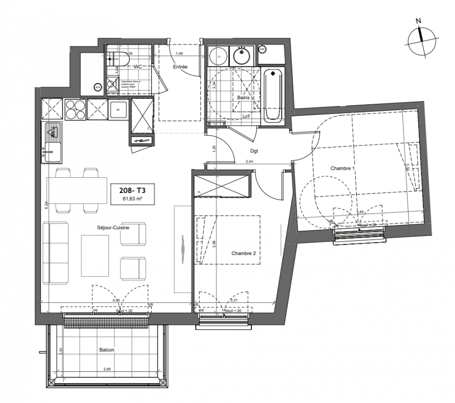 Plan du lot