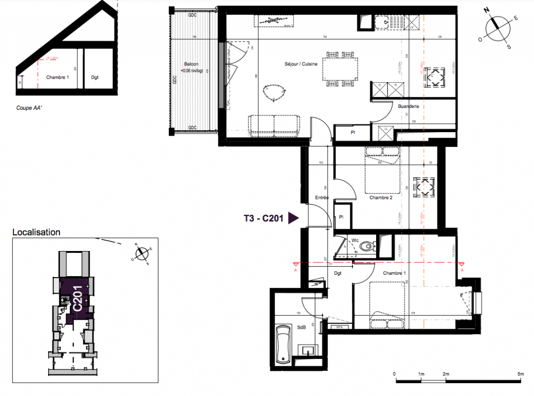 Plan du lot