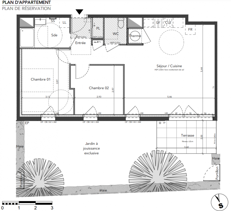 Plan du lot