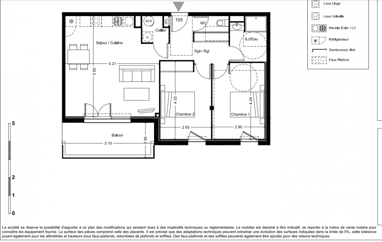 Plan du lot