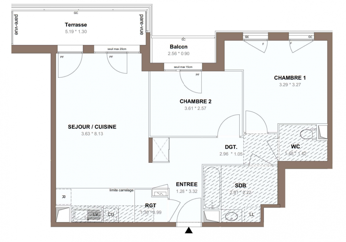 Plan du lot