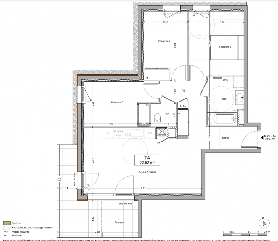 Plan du lot