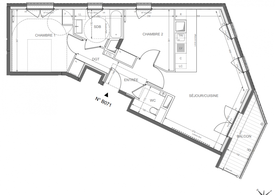 Plan du lot