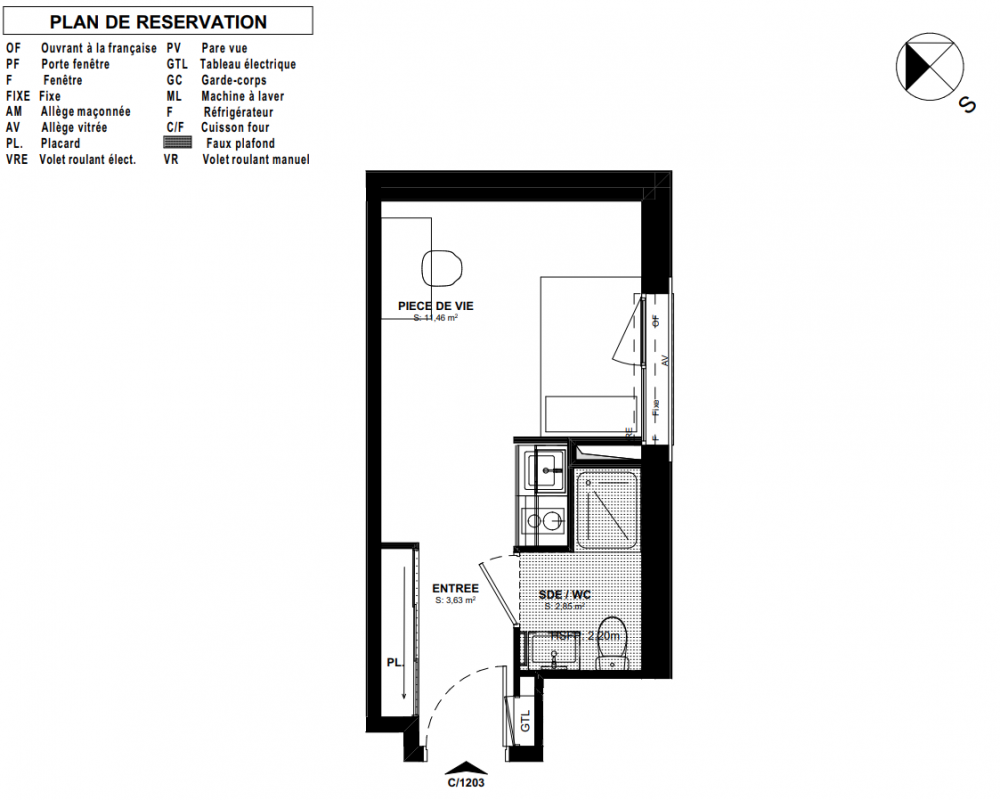 Plan du lot