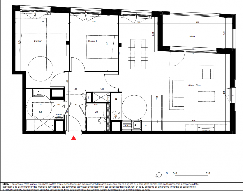 Plan du lot