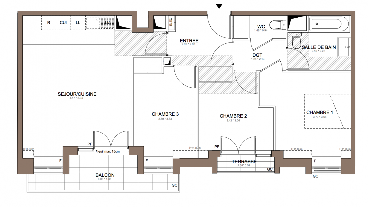 Plan du lot