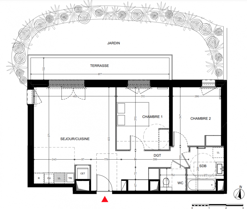 Plan du lot