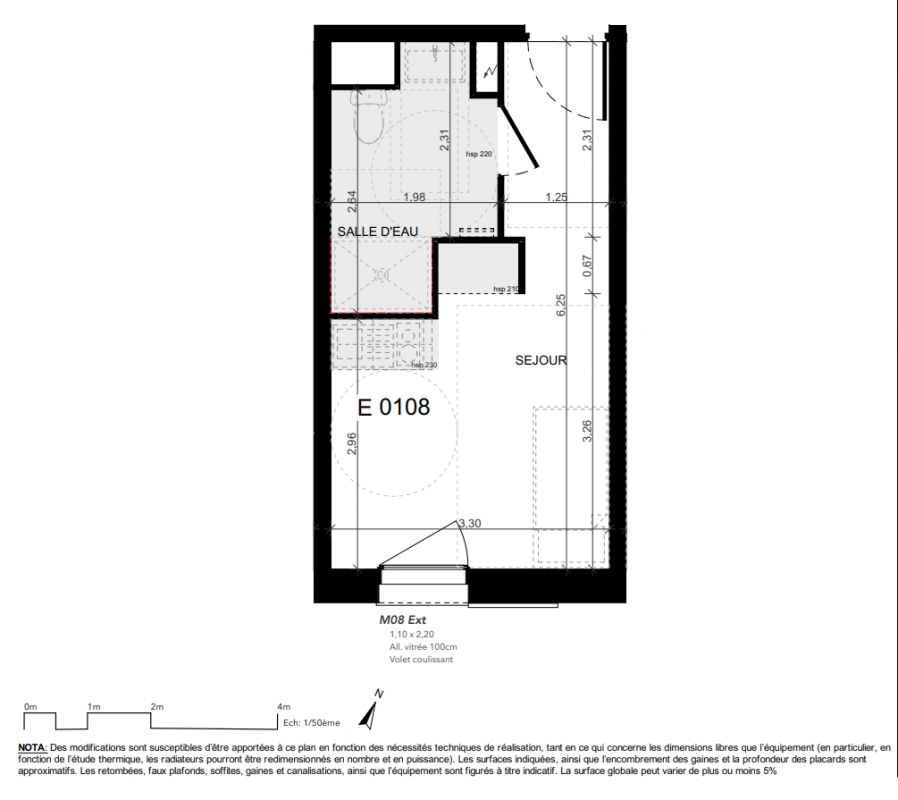 Plan du lot