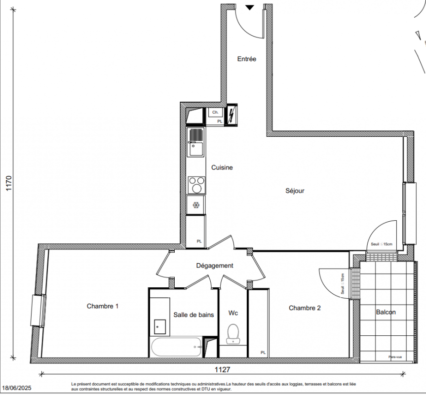 Plan du lot