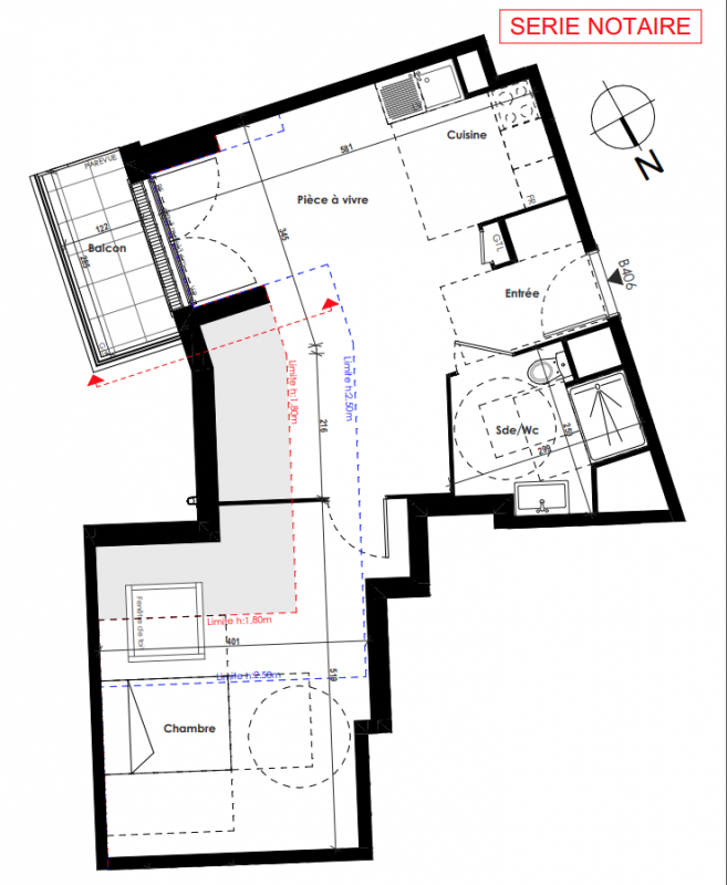 Plan du lot
