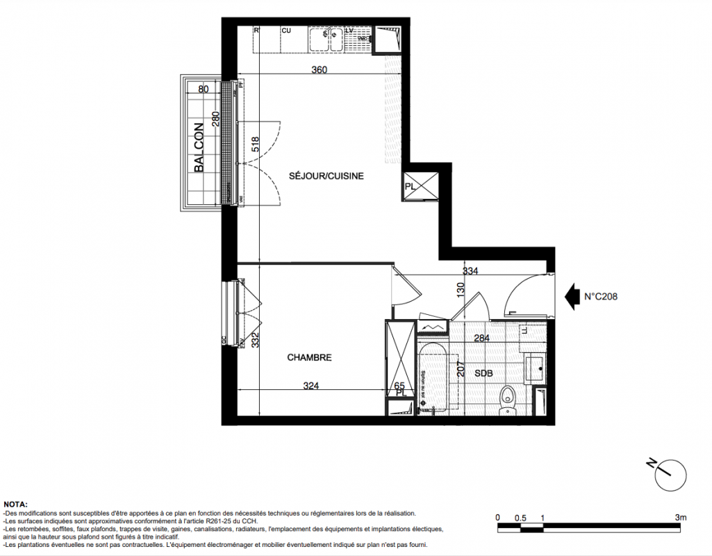 Plan du lot