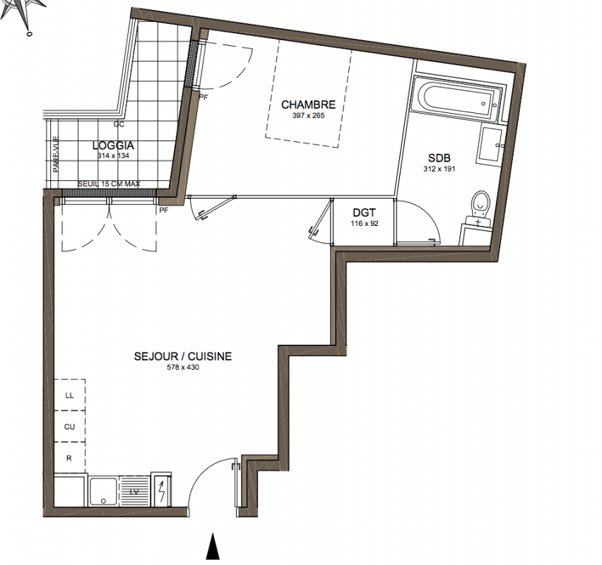 Plan du lot