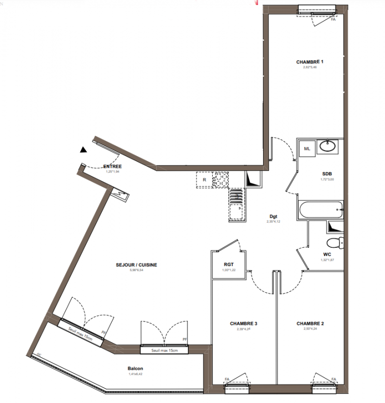 Plan du lot