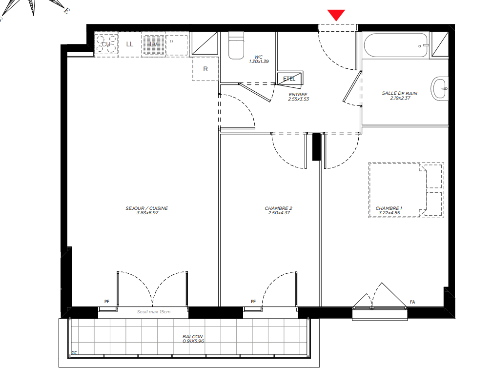 Plan du lot