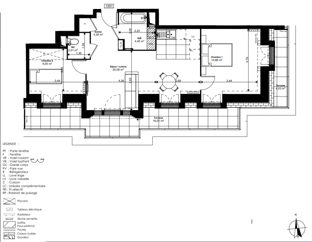 Plan du lot