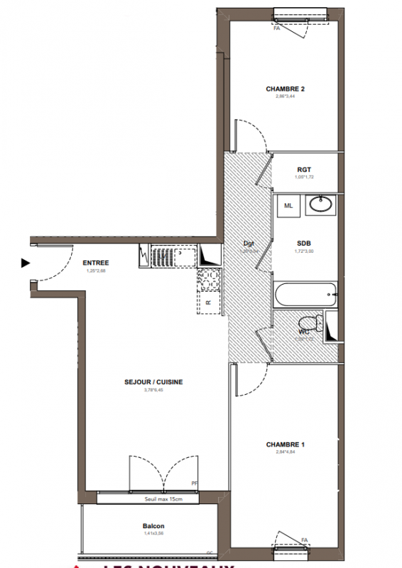 Plan du lot