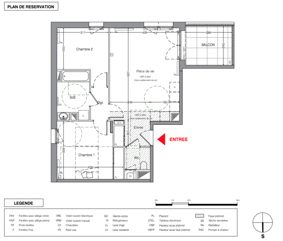 Plan du lot