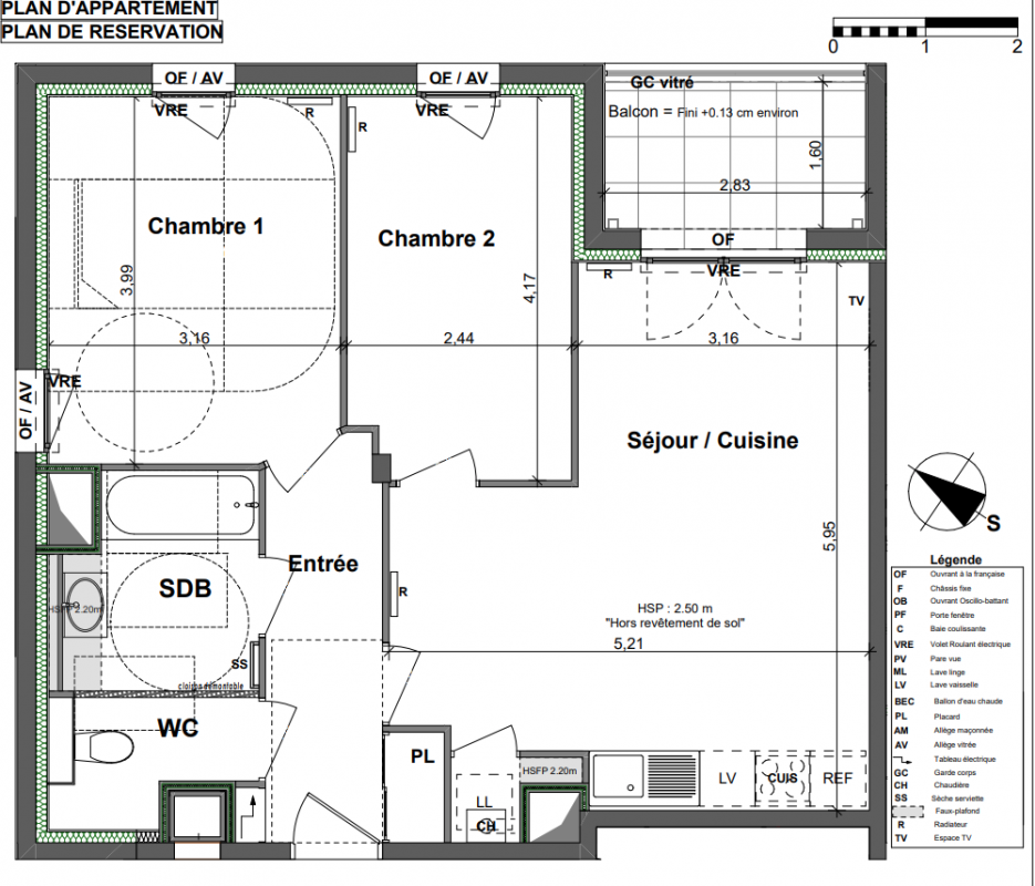 Plan du lot