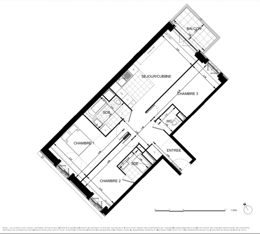 Plan du lot