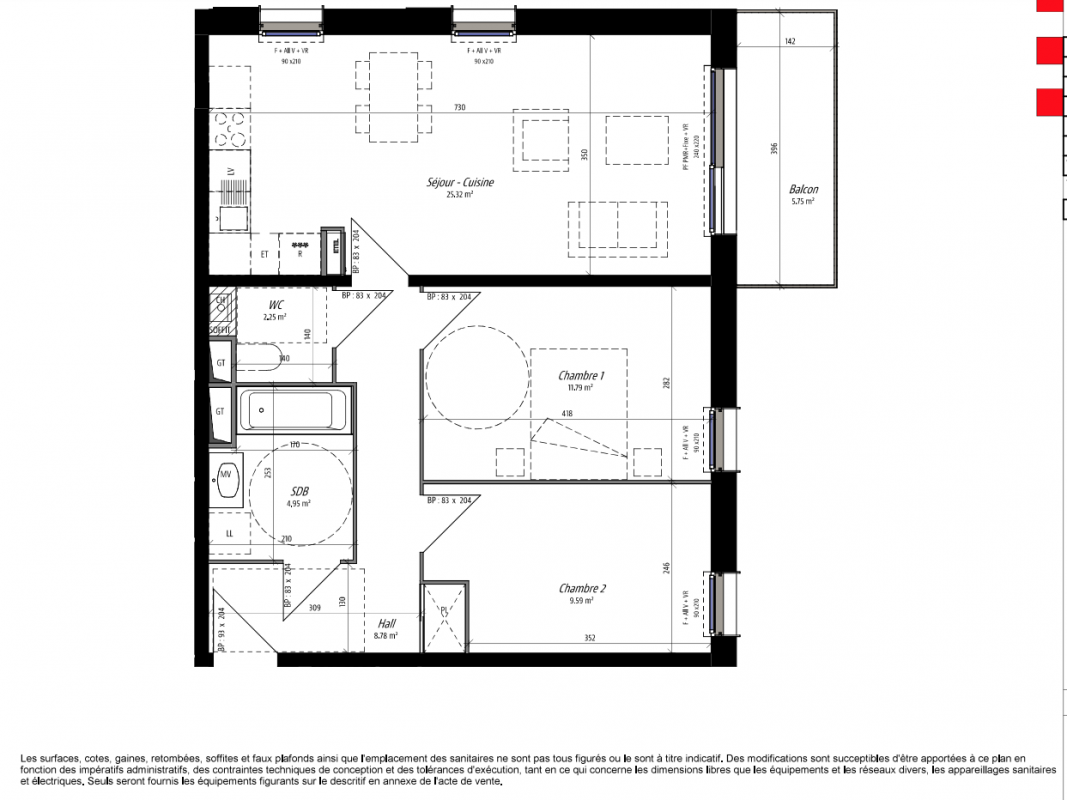Plan du lot