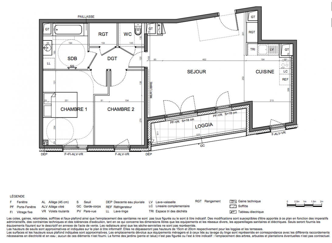 Plan du lot