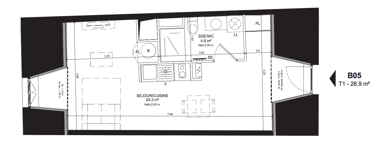 Plan du lot