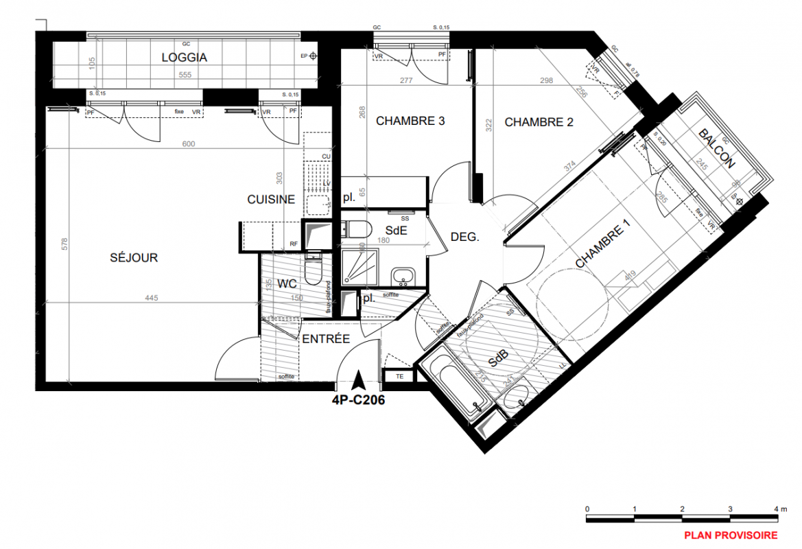 Plan du lot