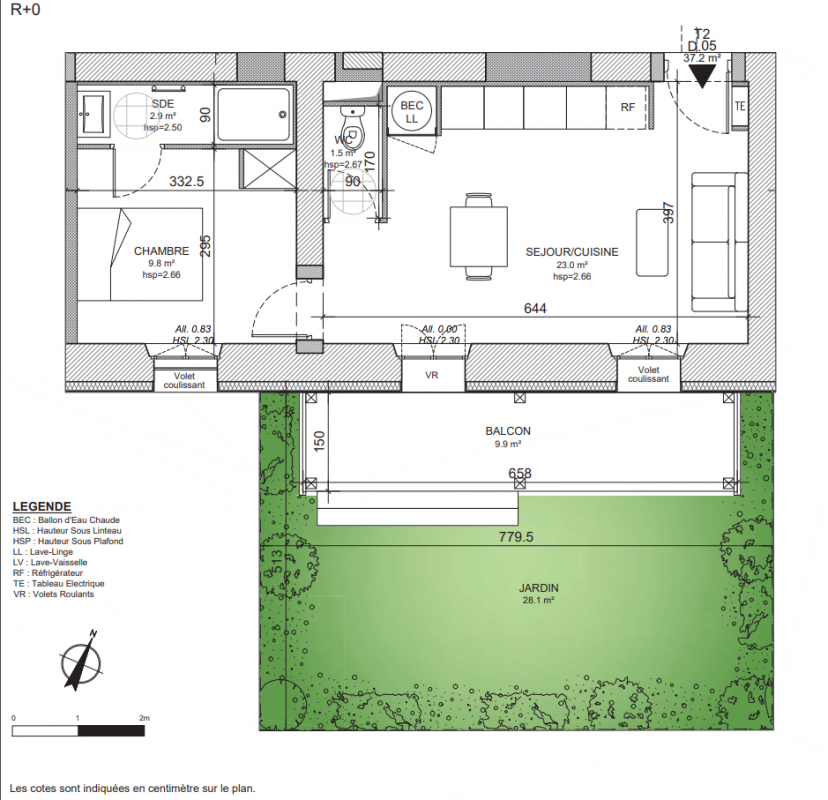 Plan du lot