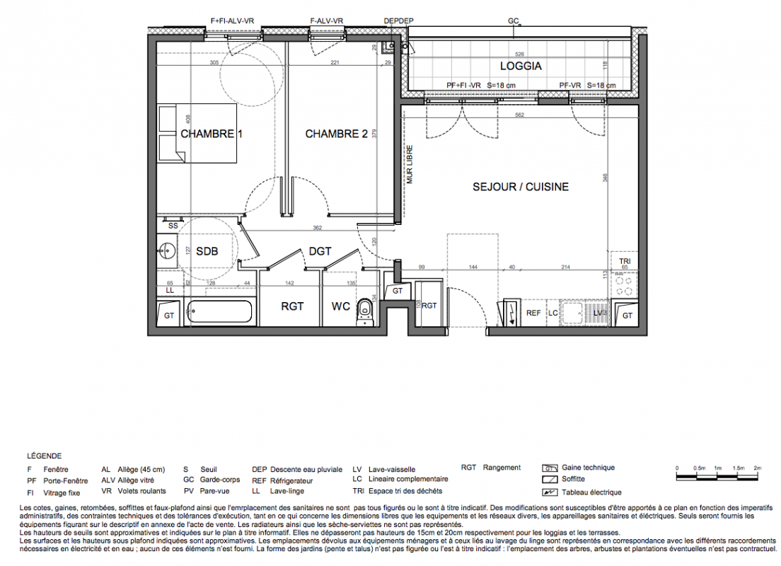 Plan du lot