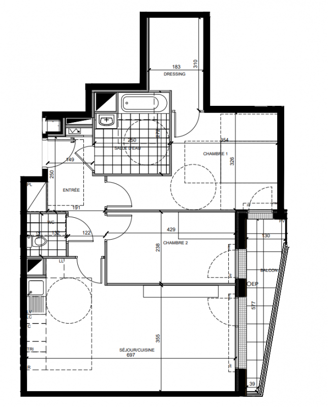 Plan du lot