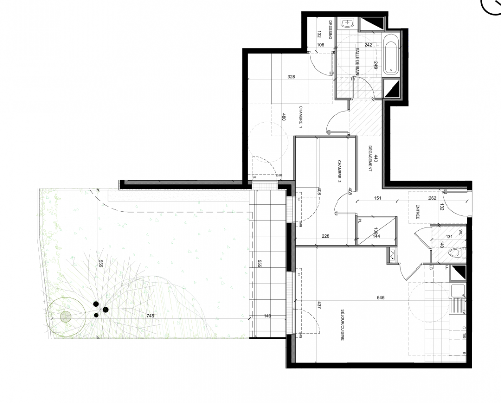 Plan du lot
