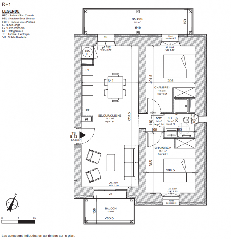 Plan du lot