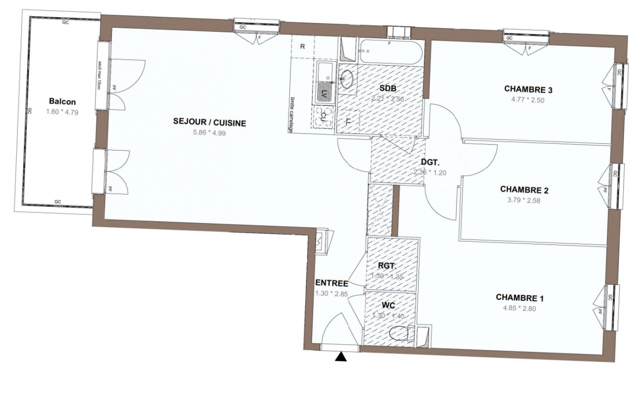 Plan du lot