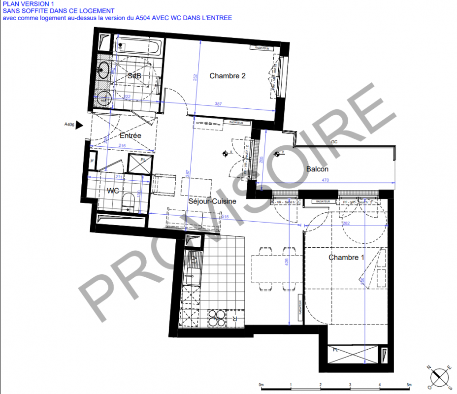 Plan du lot