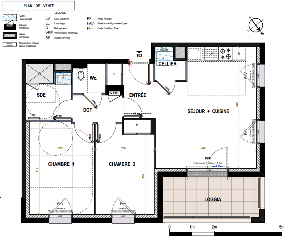 Plan du lot