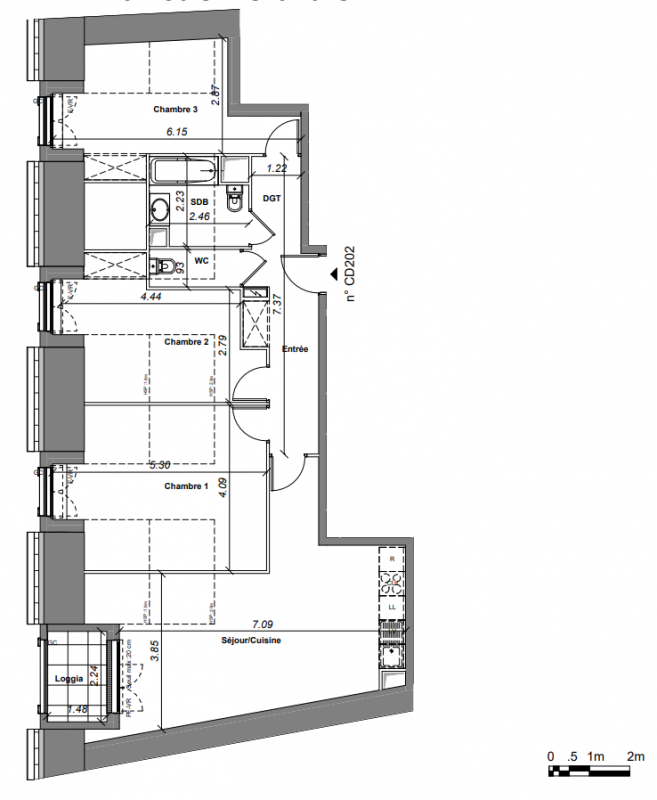 Plan du lot