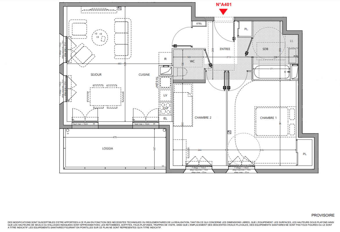 Plan du lot