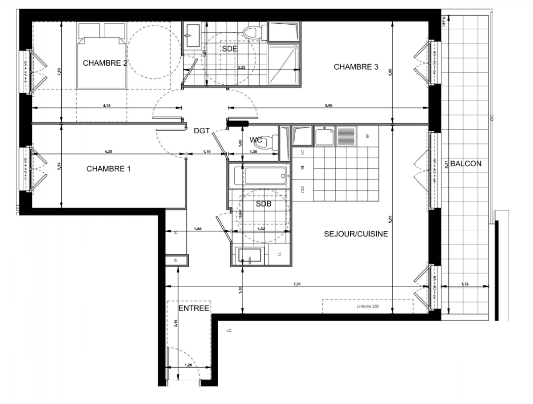 Plan du lot