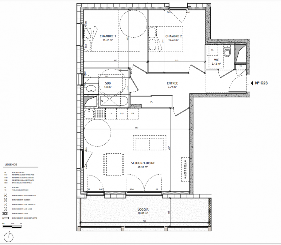 Plan du lot