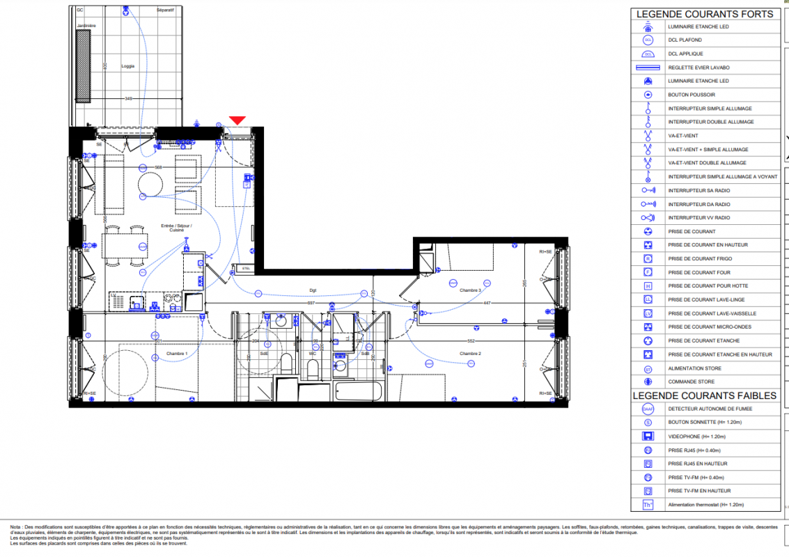 Plan du lot