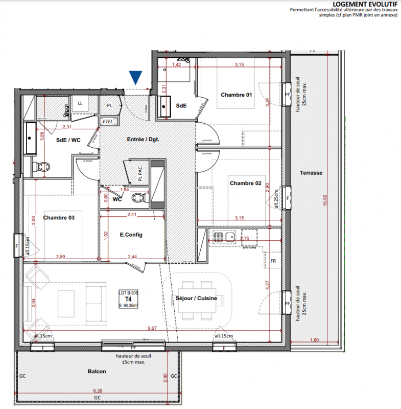 Plan du lot