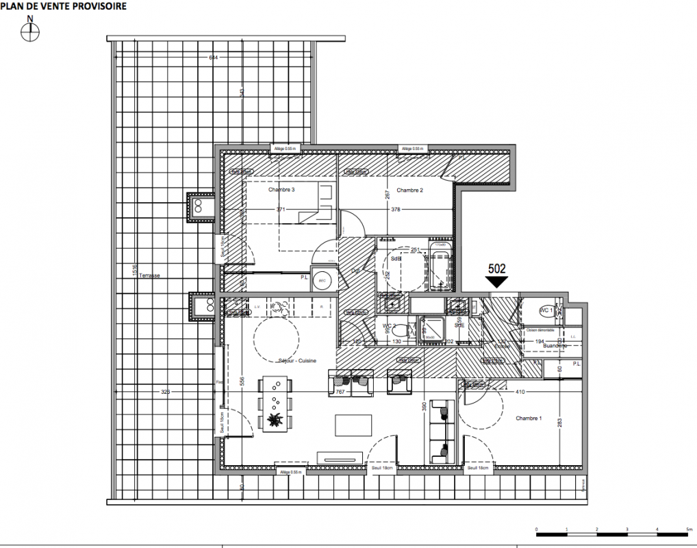 Plan du lot