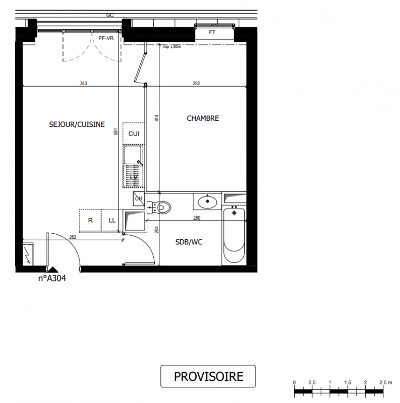Plan du lot