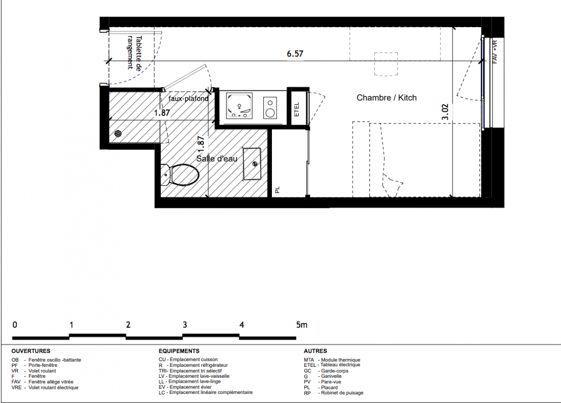 Plan du lot