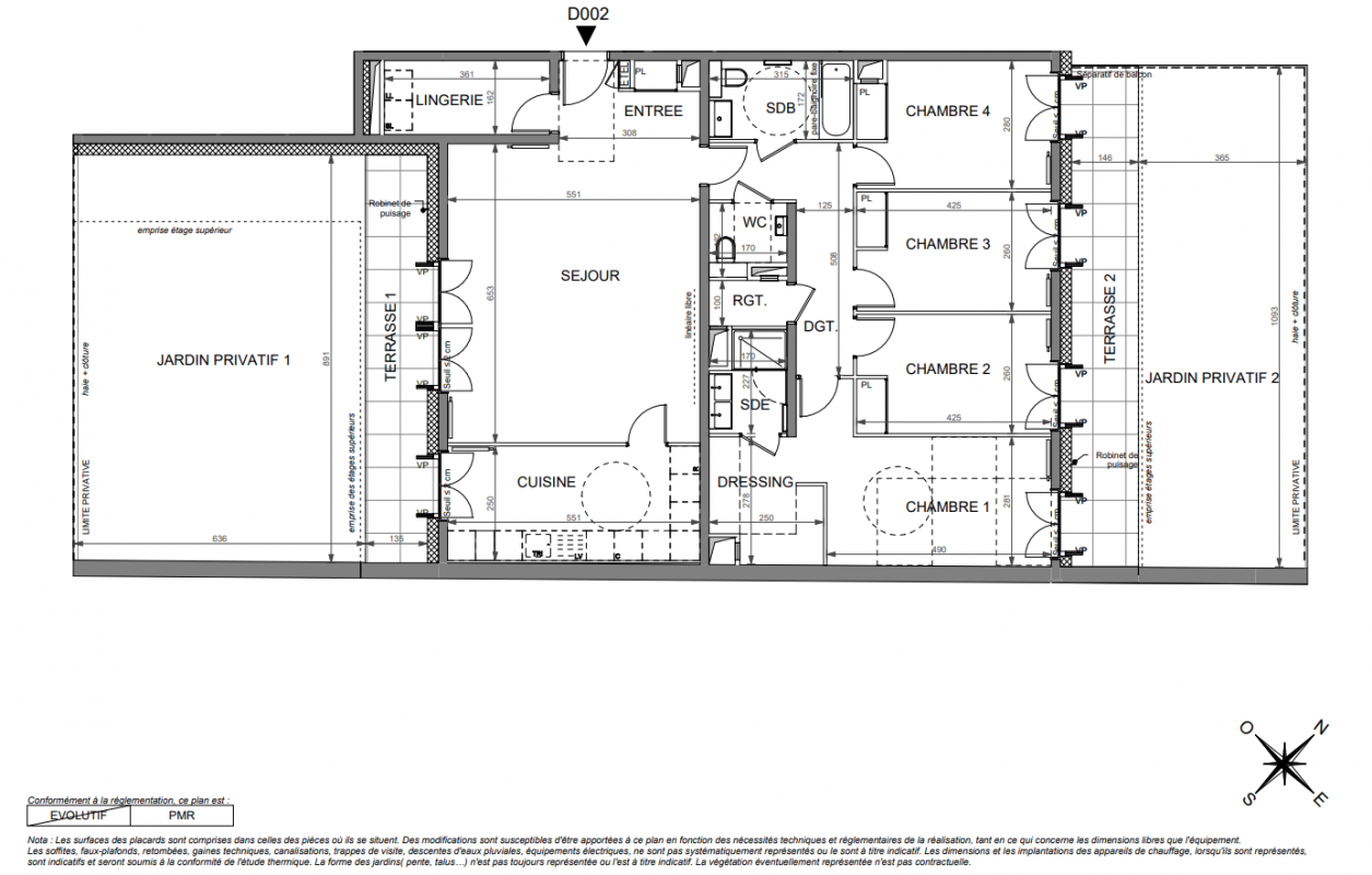 Plan du lot