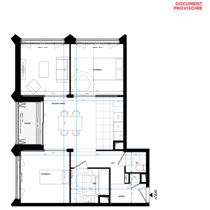 Plan du lot