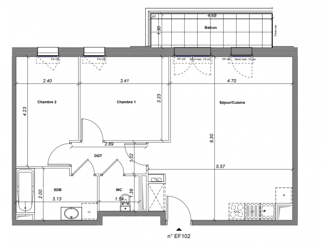 Plan du lot