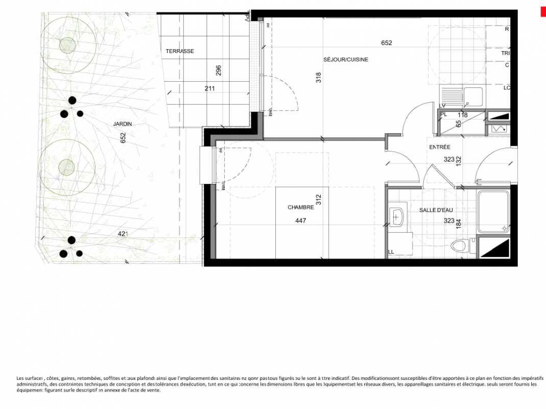 Plan du lot