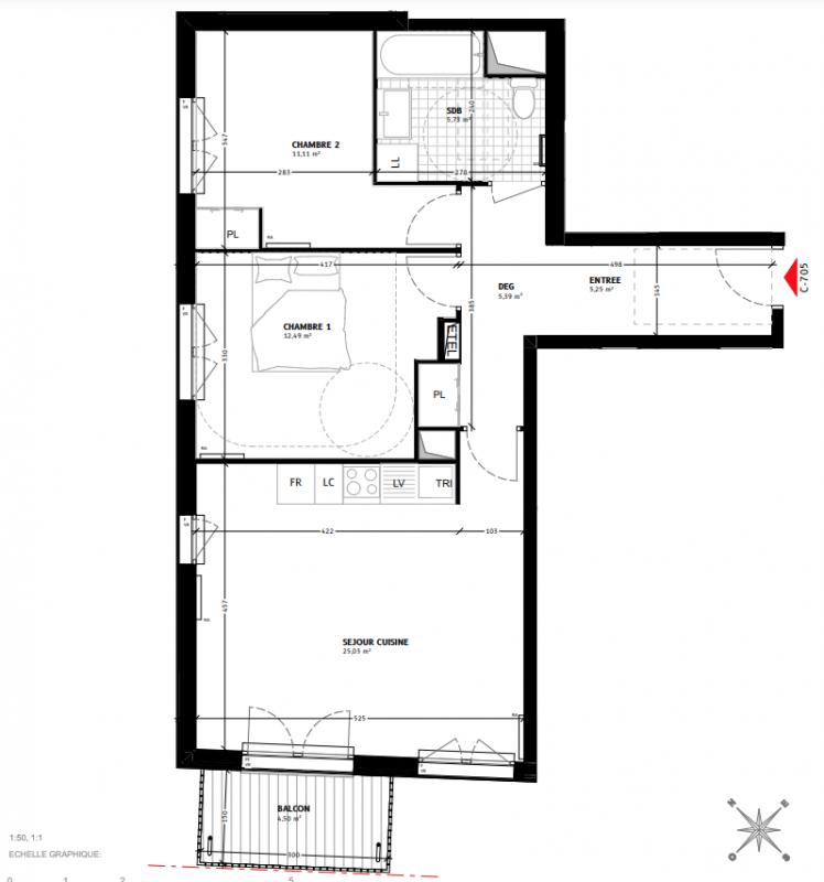 Plan du lot