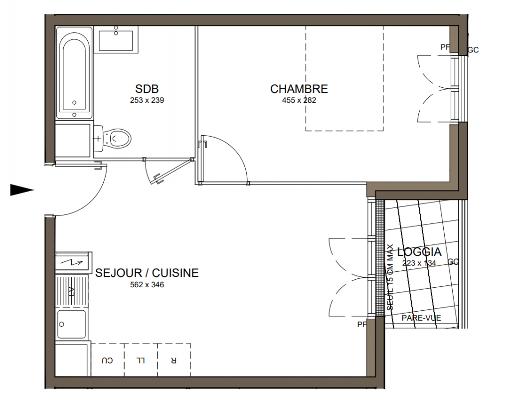 Plan du lot